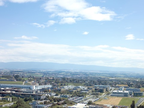 Bird's-eye view exterior sky day view sky blue sky day sky