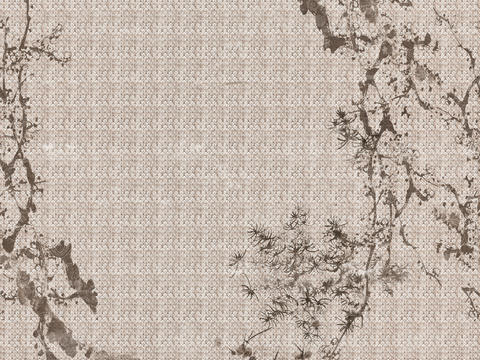 Beige plant flower wallpaper