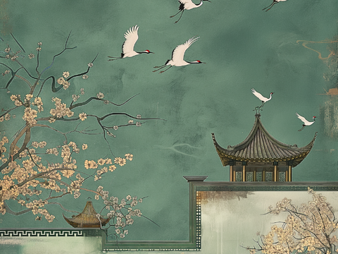 New Chinese Hanging Painting