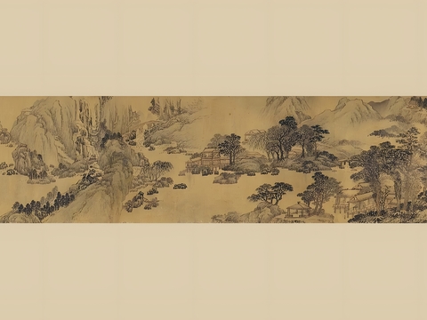 Chinese Landscape Decorative Painting