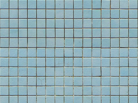 Blue Tile Mosaic