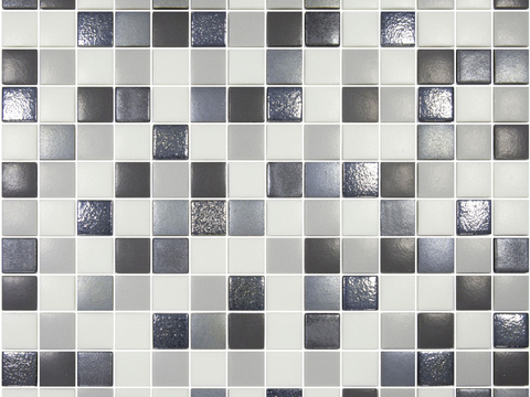 gray tile mosaic