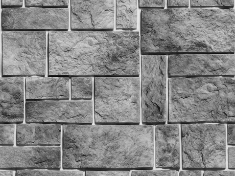 Seamless Faule Rock Culture Stone Wall