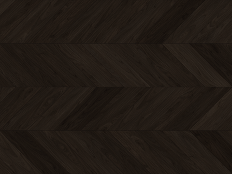 Seamless fishbone patchwork wood floor