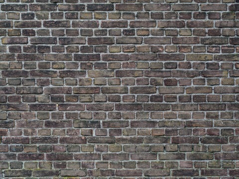 Brick wall gray brick