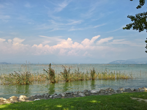 Lake surface sea landscape landscape