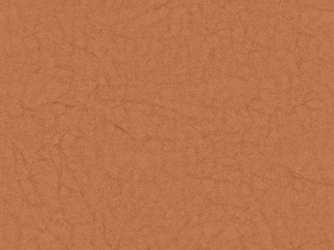 Seamless orange pleated textured cow leather