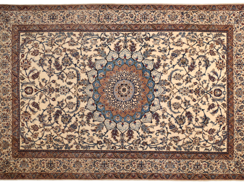 Buckle-free European classical retro Persian carpet