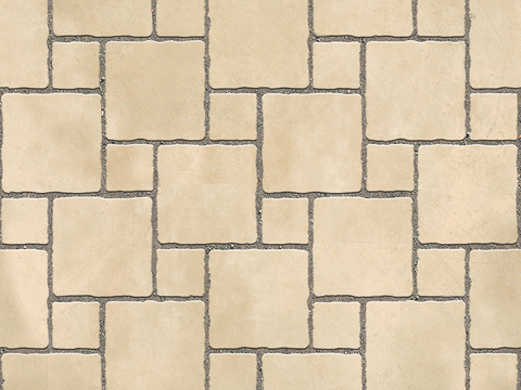 Seamless outdoor brick sidewalk road ground square brick