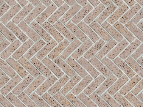 Seamless outdoor brick sidewalk road ground square brick