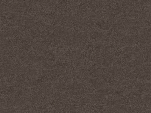 Seamless dark brown fine grain leather