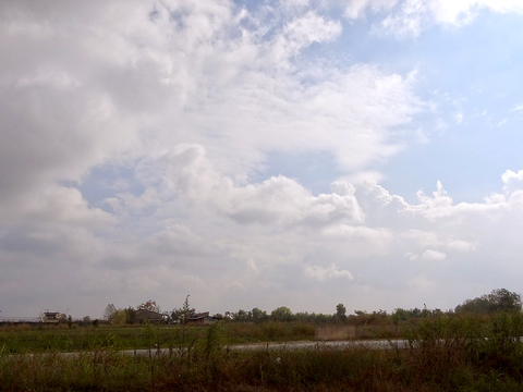 Cloudy sky landscape landscape