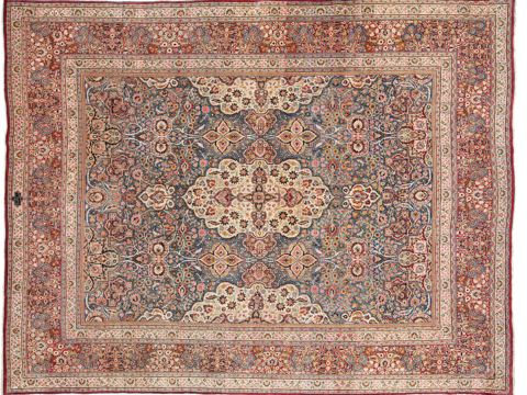 Buckle-free European classical retro Persian carpet