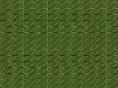 Seamless dark green woven leather