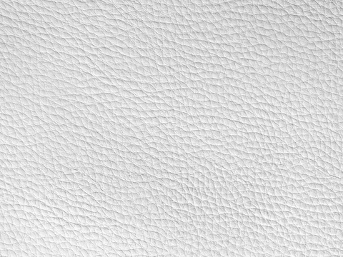 White textured leather