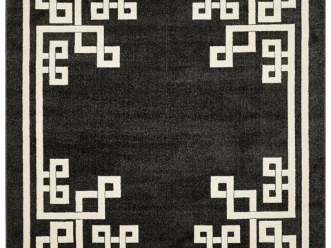 Buckle-free modern simple pattern carpet