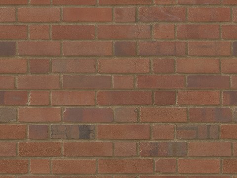 red brick wall