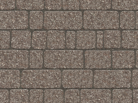 Seamless outdoor brick sidewalk road ground square brick