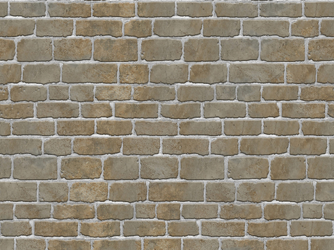 Seamless outdoor building wall exterior wall brick wall