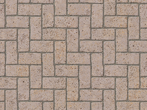 Seamless outdoor brick sidewalk road ground square brick