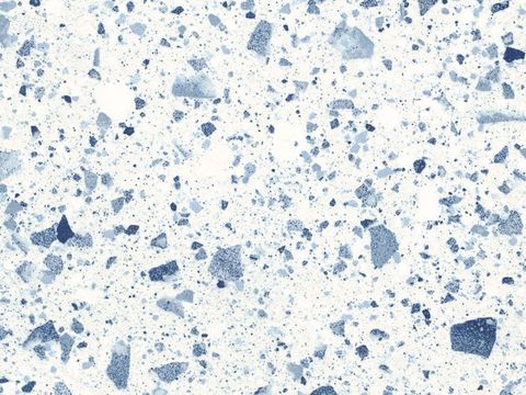 blue terrazzo