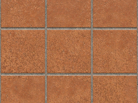 Seamless outdoor brick sidewalk road ground square brick