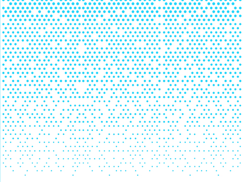 Modern Gradient Dot Perforated Panel