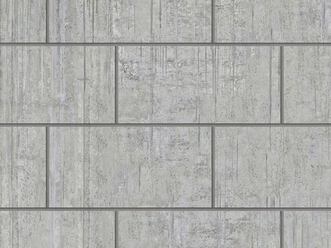 Seamless old concrete cement building exterior wall