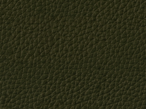 Seamless Dark Green Crude Leather Seamless Lychee Leather