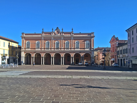 Urban City Square Architecture Rural Landscape Scenery