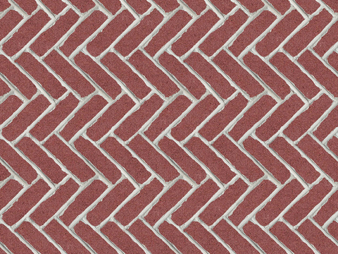 Seamless Herringbone Pattern Spliced Cement Floor Tile Sidewalk Road Ground Square Paving