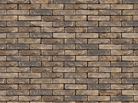 Seamless Brown Brick Wall Outdoor Wall Floor