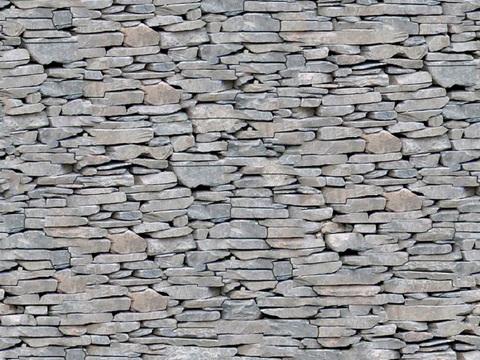 Seamless outdoor architectural culture stone rock stone mosaic wall brick wall ground