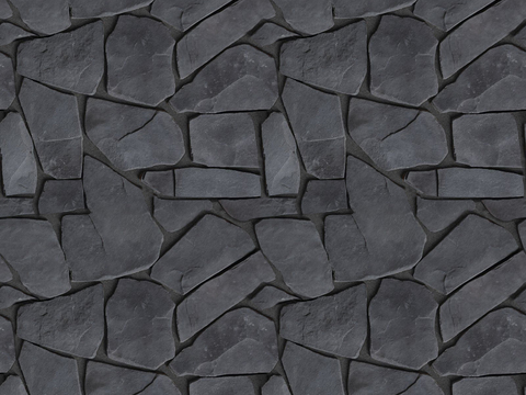 HD Seamless Rock Wall Culture Stone Wall Seamless Rock Culture Stone Ground Seamless Gravel Ground