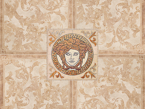 Seamless beige vintage Roman marble stone mosaic pattern ceramic tile tile antique tile floor tile wall tile