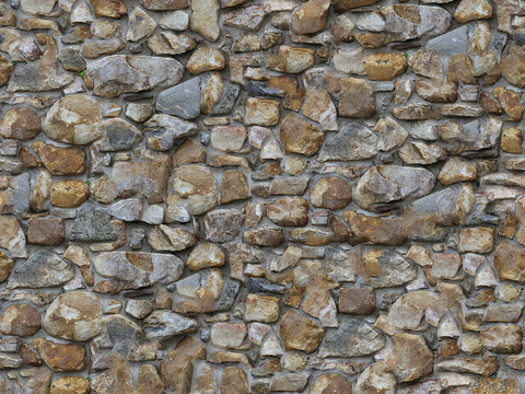 Seamless outdoor building rock block stone wall brick wall ground