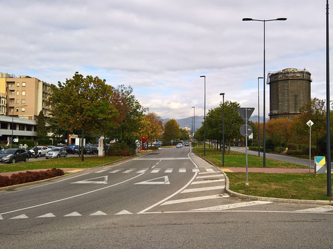 Urban City Square Architecture Rural Landscape Scenery