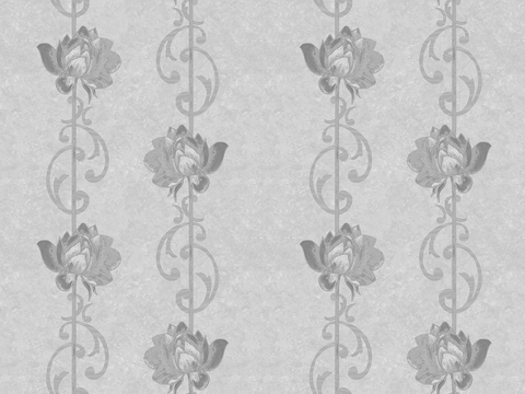 Seamless Modern European Style Floral Pattern Wallpaper Wallpaper Wall Cloth