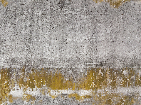 Seamless old concrete cement building exterior wall