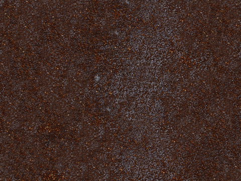 Seamless aged rusty stainless steel sheet metal