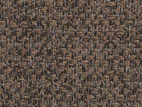 Seamless dark brown knitted fabric