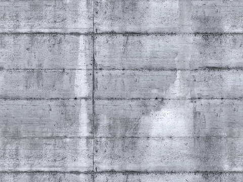 Seamless old concrete cement building exterior wall