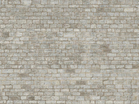 Seamless old damaged outdoor building rock stone wall brick wall