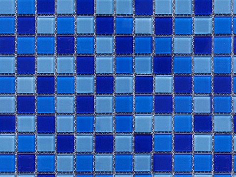 seamless bathroom pool blue mosaic tile stone square plaid tile patchwork floor tile wall tile