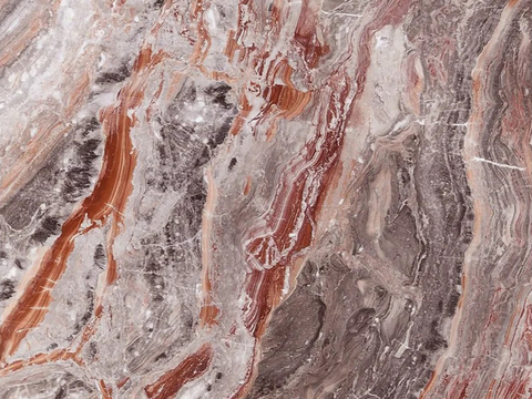 red-brown marble