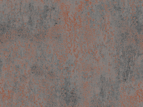 Seamless aged rusty stainless steel sheet metal