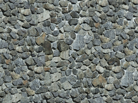 Seamless outdoor building rock block stone wall brick wall ground