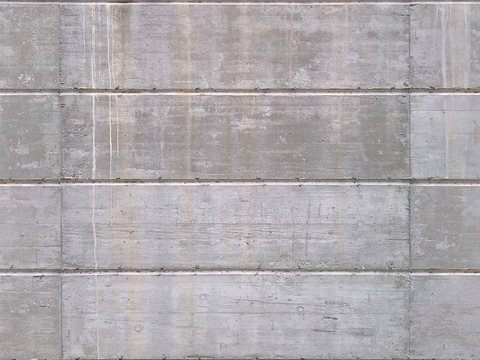 Seamless old concrete cement building exterior wall