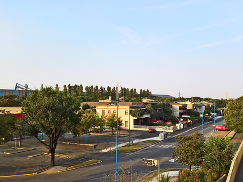 Urban City Square Architecture Rural Landscape Scenery