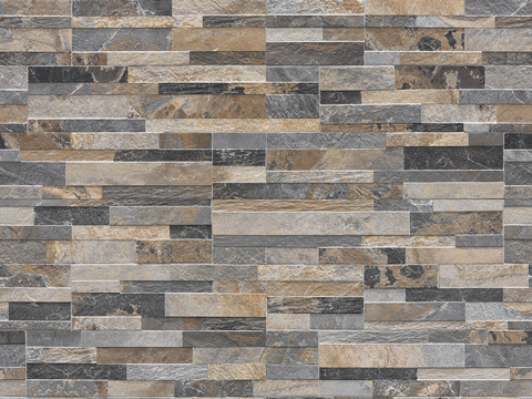 Seamless outdoor building culture stone parquet rock tile wall tile wall ground